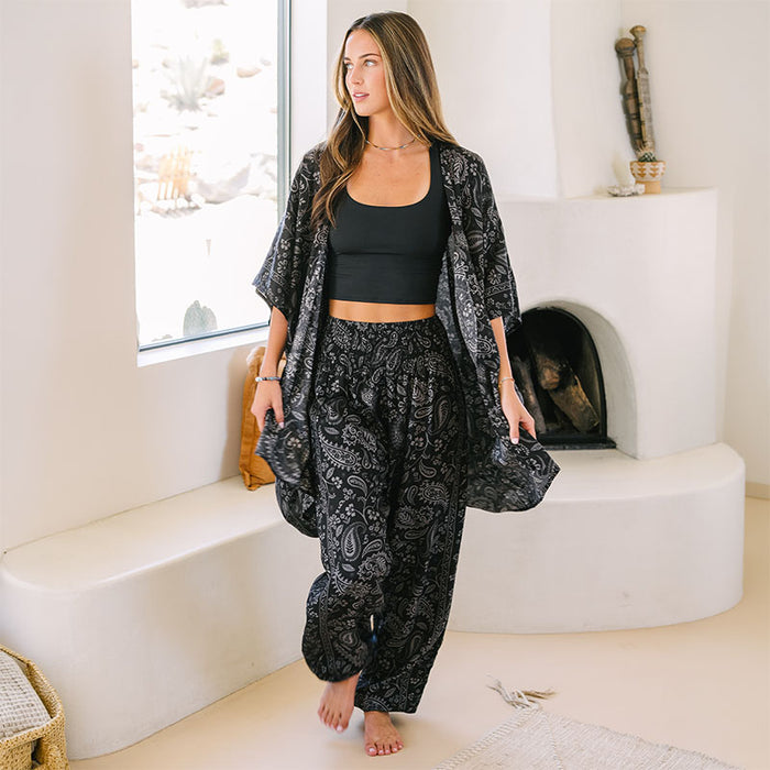 Shadow Paisley Lounge Set