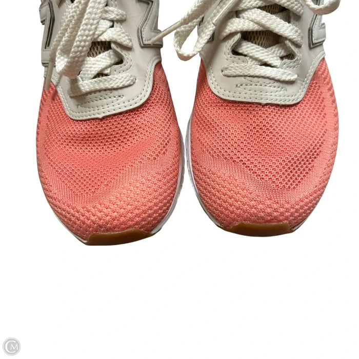 Shoes Athletic By New Balance In Cream & Pink, Size: 5.5