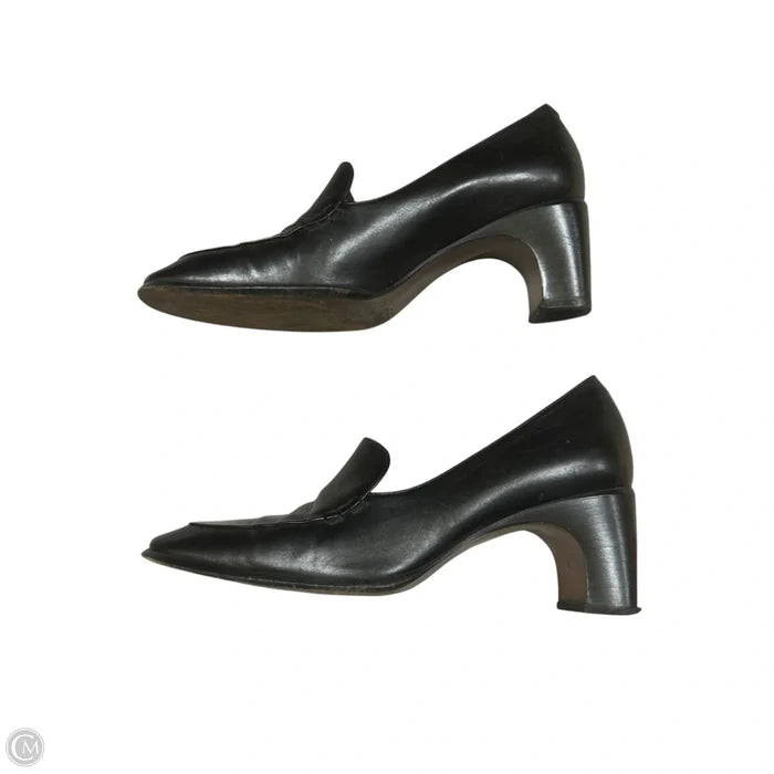 Shoes Heels Block By Bally In Black, Size: 5.5