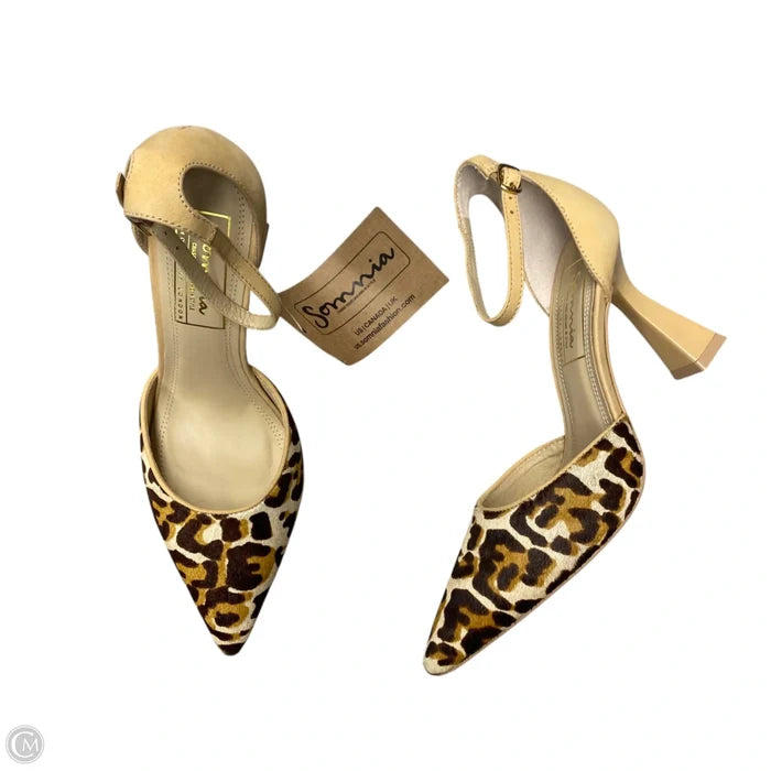 Shoes Heels Kitten By Somnia In Leopard Print, Size: 5