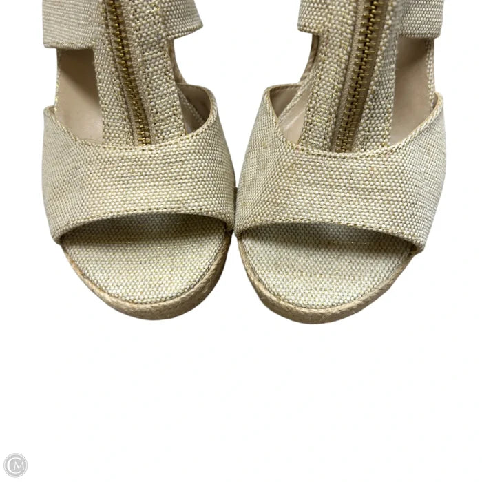 Shoes Heels Wedge By A New Day In Beige, Size: 7