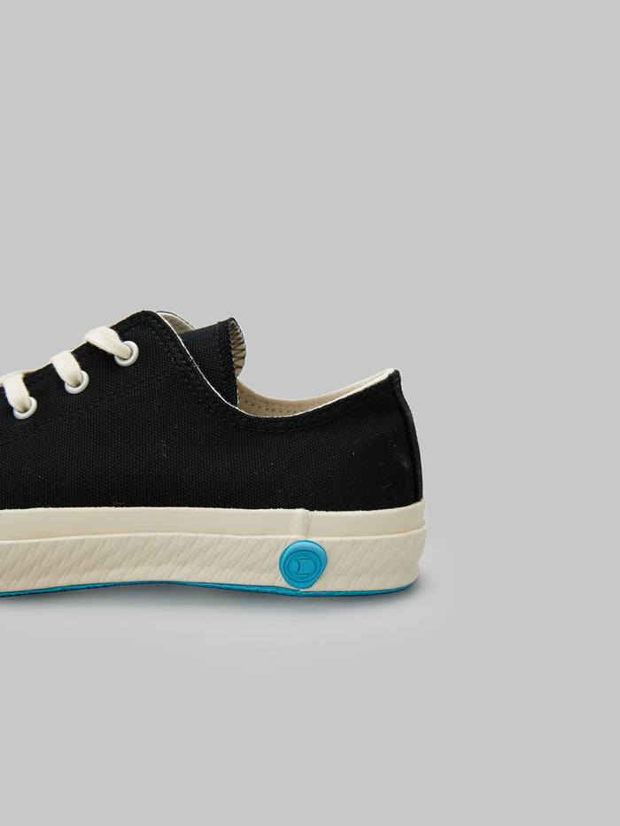 Shoes like pottery low sneaker black brand logo stamped