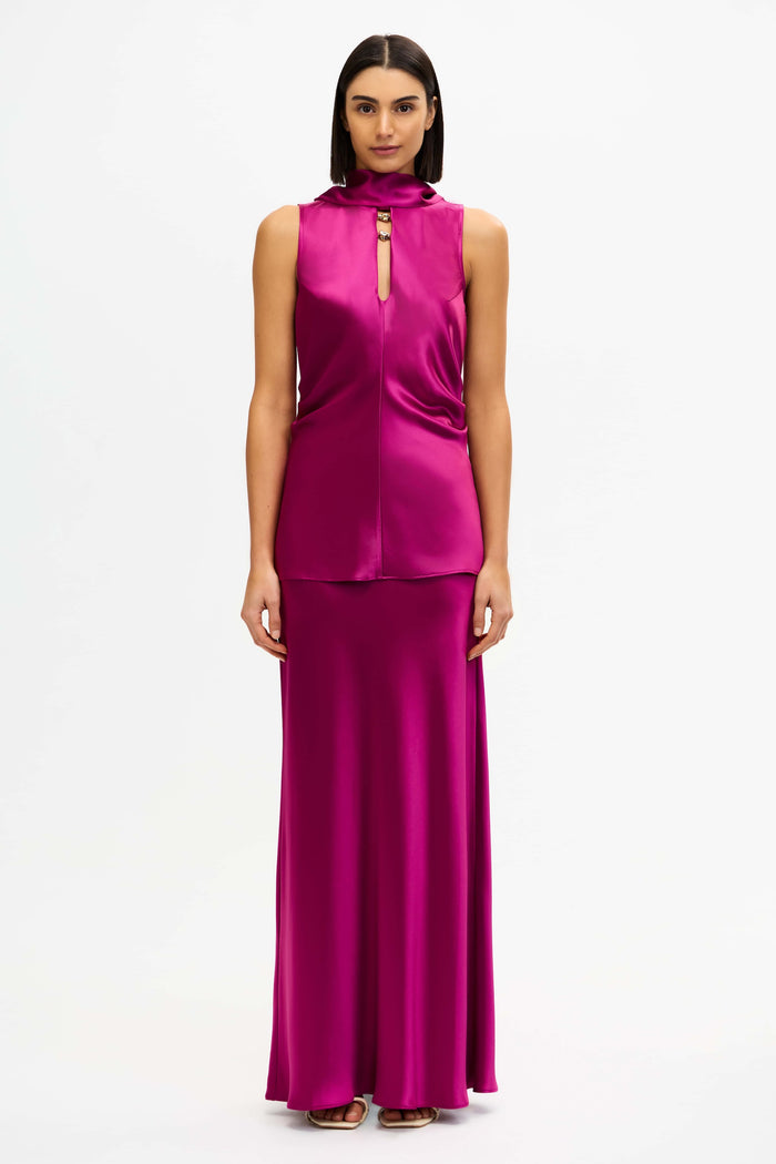 ACLER ONLINE AU SHORTGREEN MAXI SKIRT