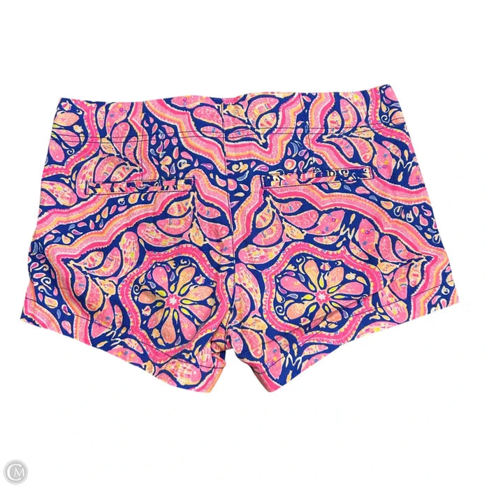 Shorts Designer By Lilly Pulitzer In Blue & Orange, Size: 2