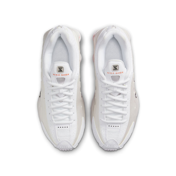 Shox R4 White Phantom Picante Red GS