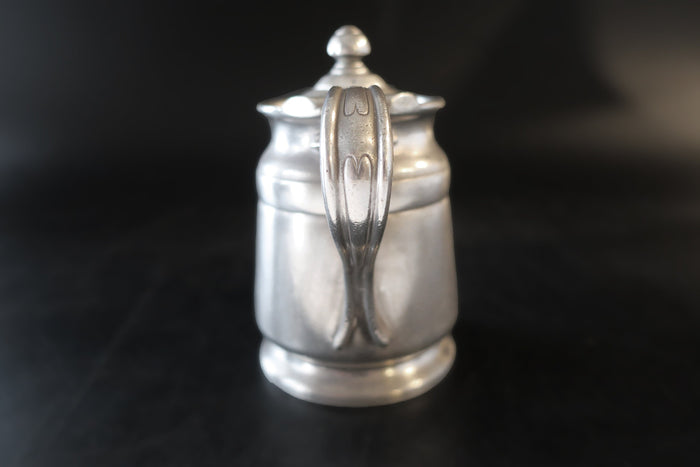Silver Soldered Pitcher Good Samaritan Hospital Hotel Military RR Silver