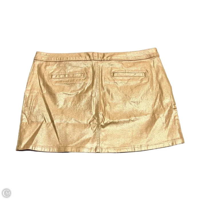 Skirt Designer By Lilly Pulitzer In Gold, Size: 2