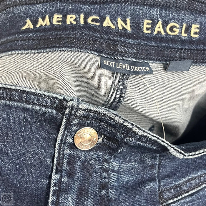 Skirt Maxi By American Eagle In Blue Denim, Size: 14