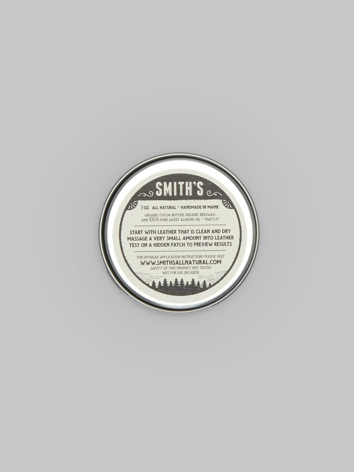 Smith s Leather Balm ingredients composition