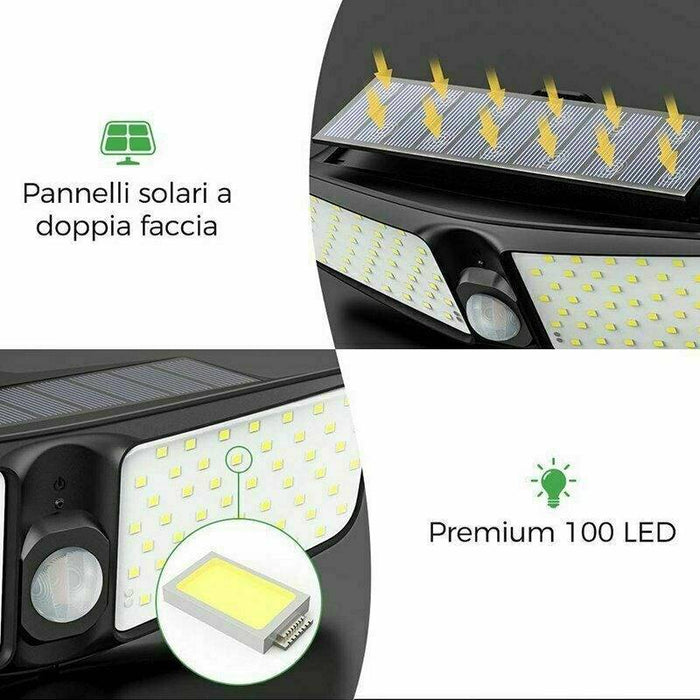 Solar Powered Outdoor Lights With Motion Sensor