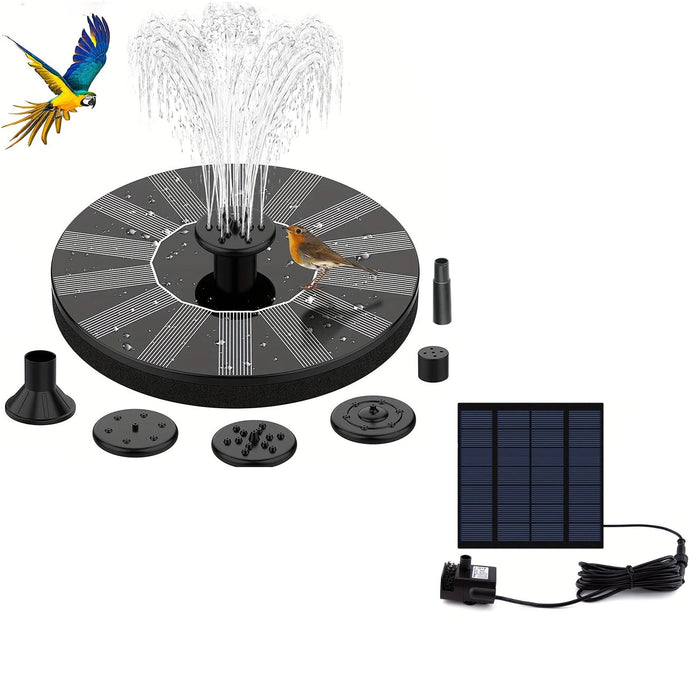 Solar Powered Water Fountain Pump