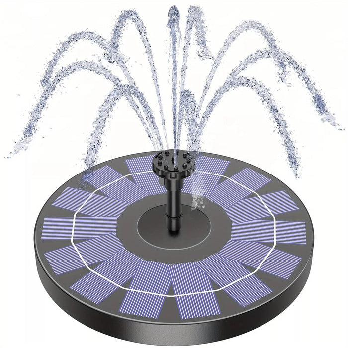 Solar Powered Water Fountain Pump