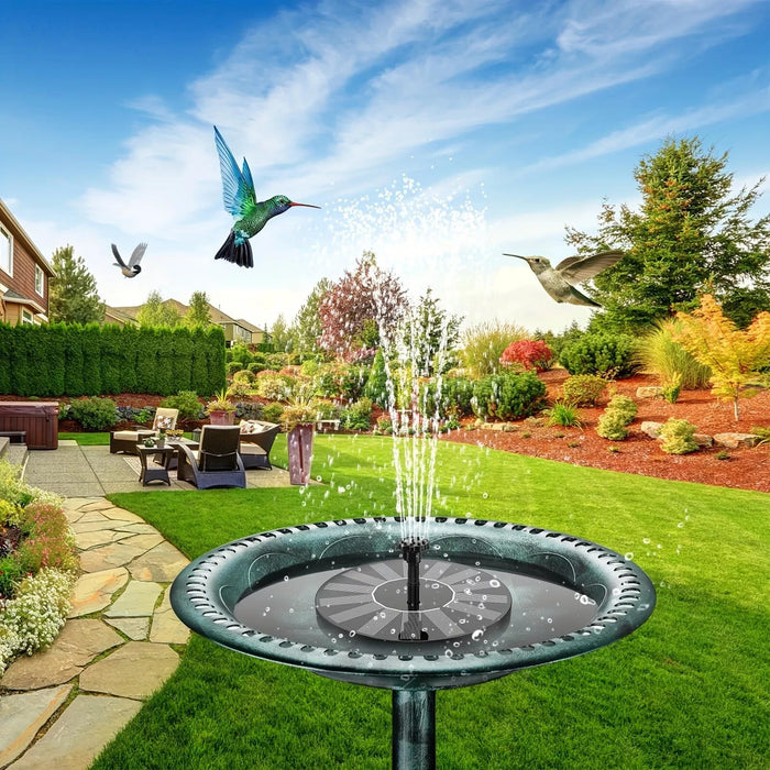 Solar Powered Water Fountain Pump