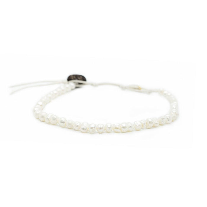Spiritual Healing + Self Love Bracelet Stack, flat lay pearl bracelet