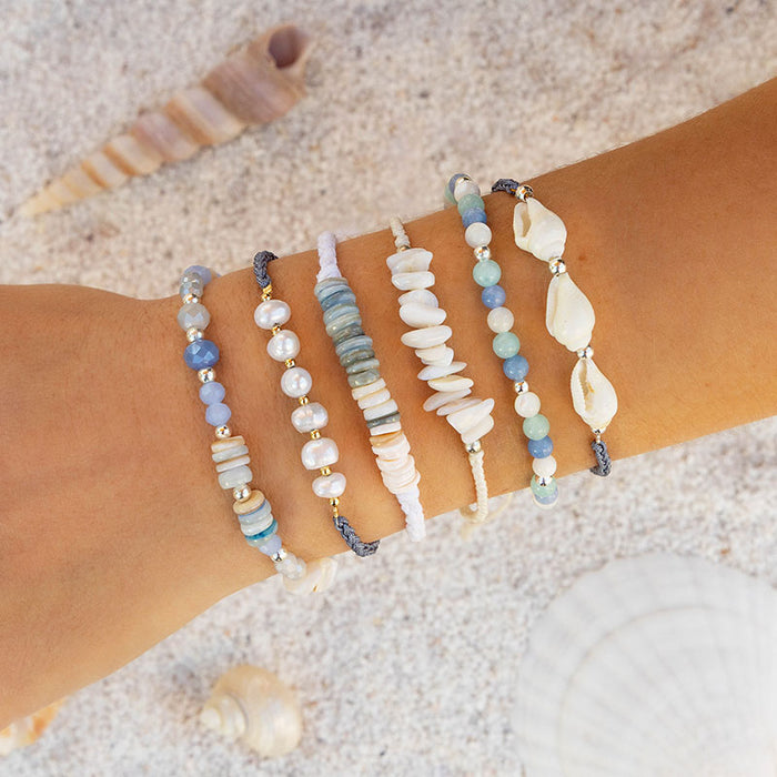 Splash of Magic Bracelet, stacked on wrist