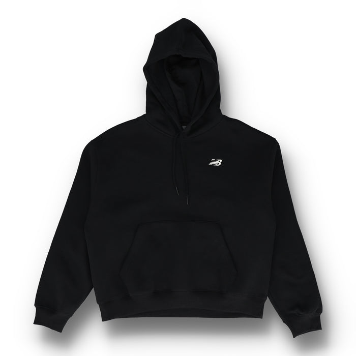 Sport Essentials Fleece Black Pullover Hoodie