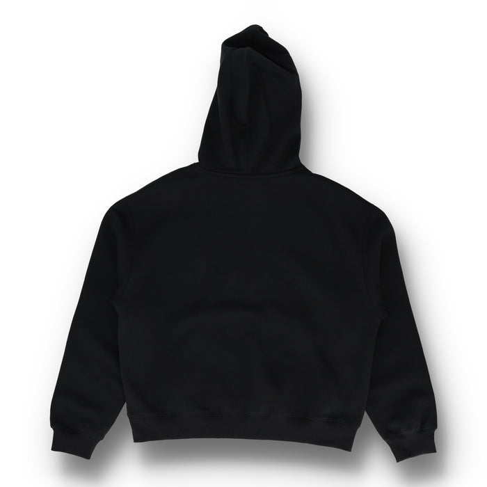 Sport Essentials Fleece Black Pullover Hoodie