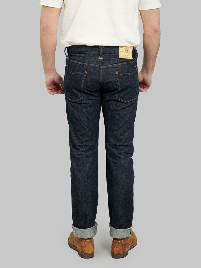 Stevenson Overall La Jolla 727 Slim Tapered Jeans  back fit
