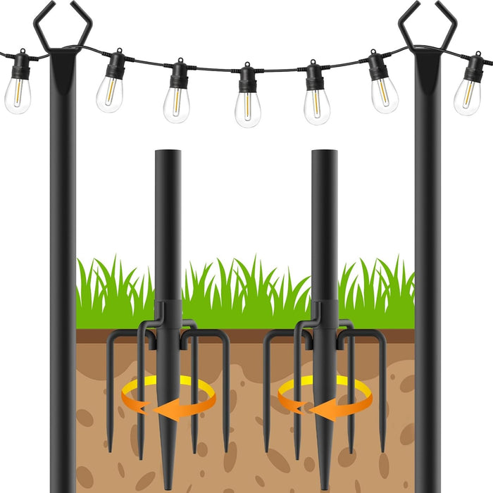 String Light Poles