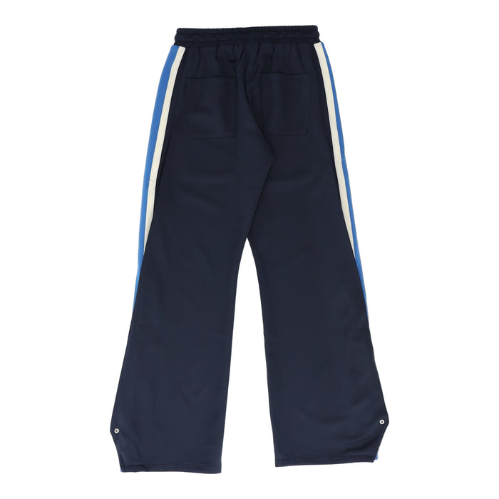 Striped Navy Snap Pants