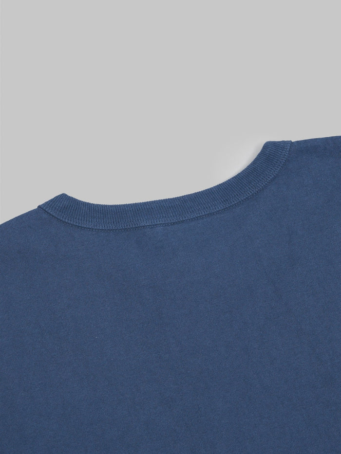Studio DArtisan 9913 Loopwheel TShirt navy back collar