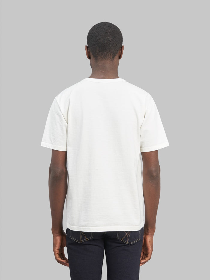 Studio. DArtisan 9913 Loopwheel TShirt White model back fit