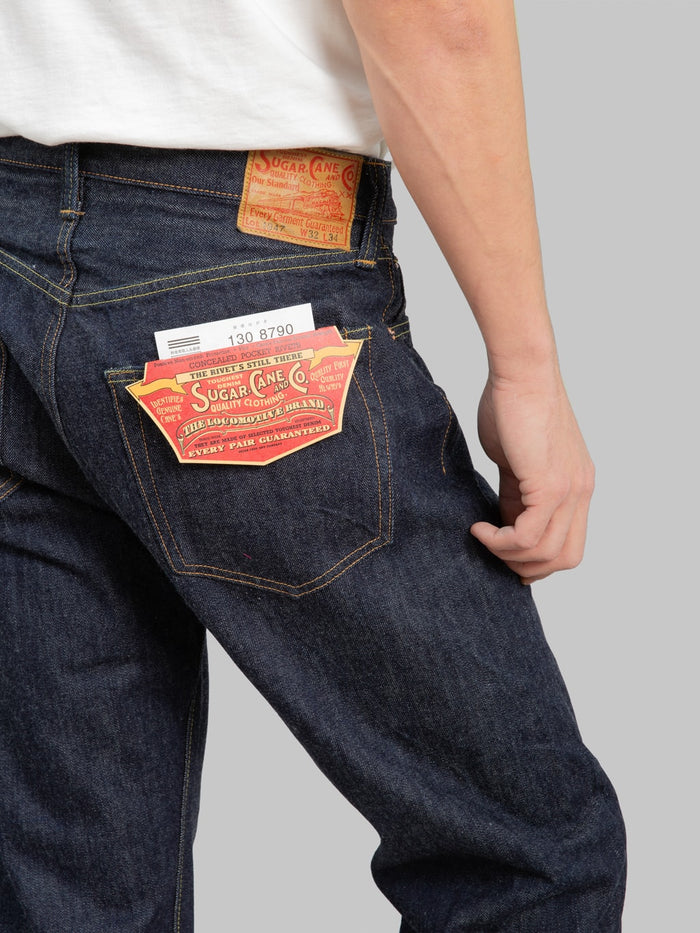 Sugar Cane "1947 Model" 14.25oz Regular Straight Jeans - Redcast Heritage Co.