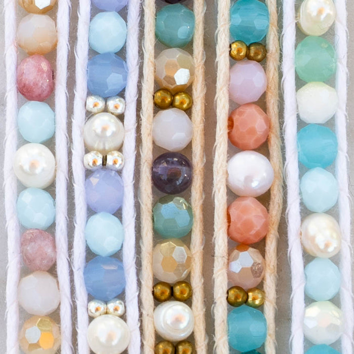 Sunbeam Healing Bracelet, bead detail