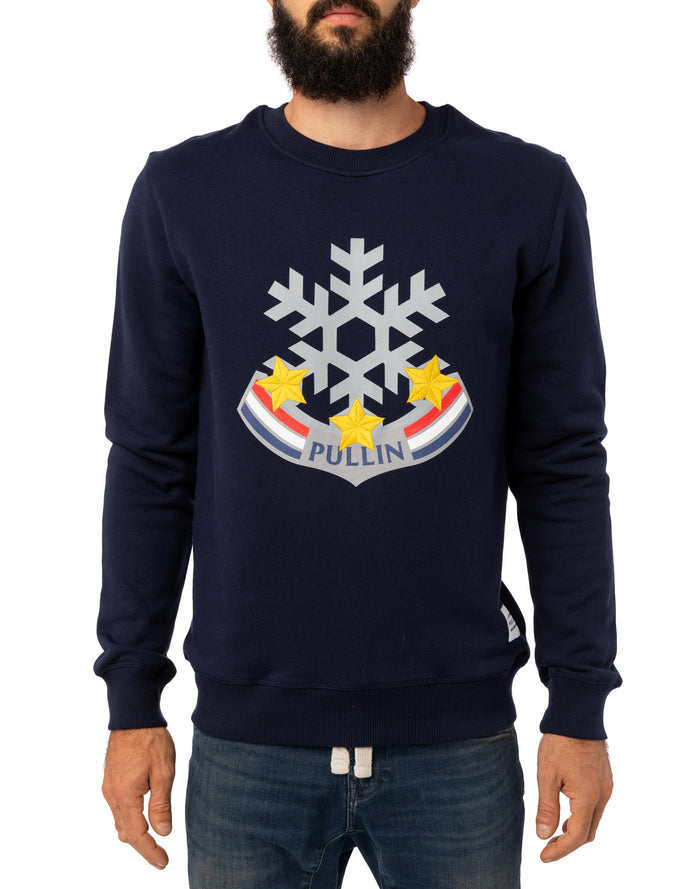 sweat homme crew winner PULLIN en coton