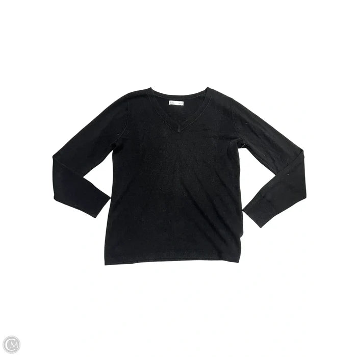 Sweater By Croft And Barrow In Black, Size: M