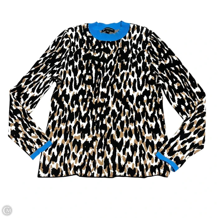 Sweater By Inc In Leopard Print, Size: L