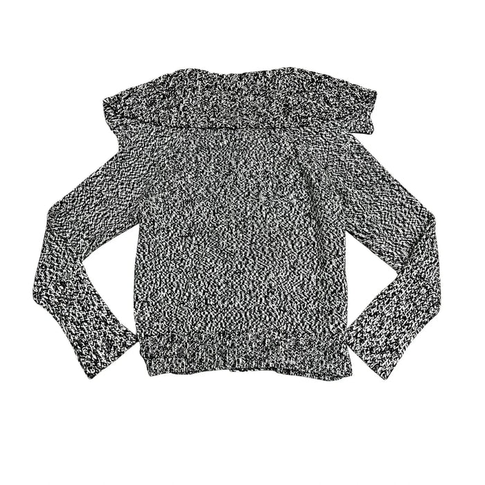 Sweater By Kenneth Cole In Black & White, Size: M
