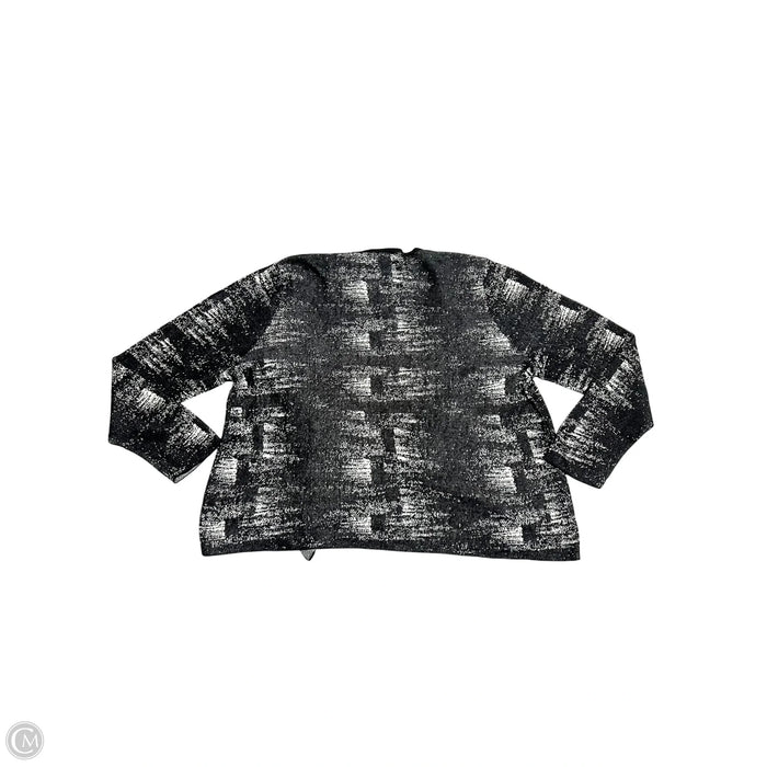 Sweater Cardigan By Eileen Fisher In Black, Size: Xl