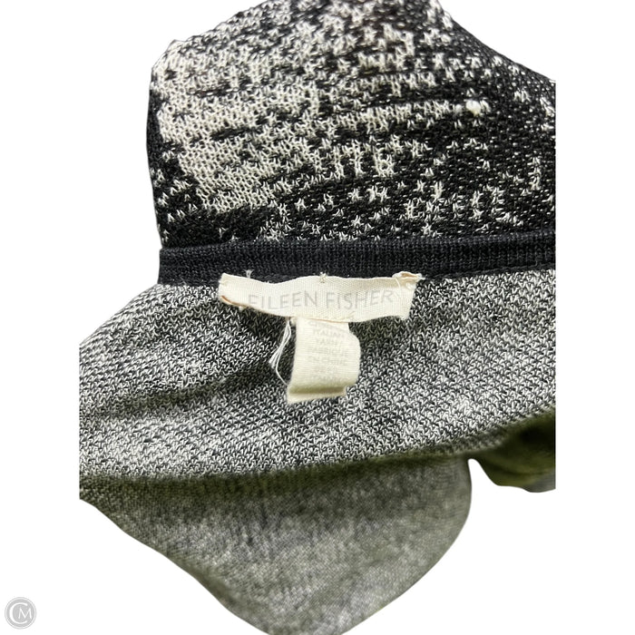 Sweater Cardigan By Eileen Fisher In Black, Size: Xl