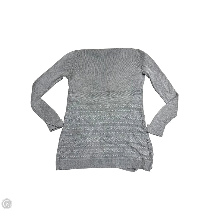 Sweater Cardigan By White House Black Market In Grey, Size: S
