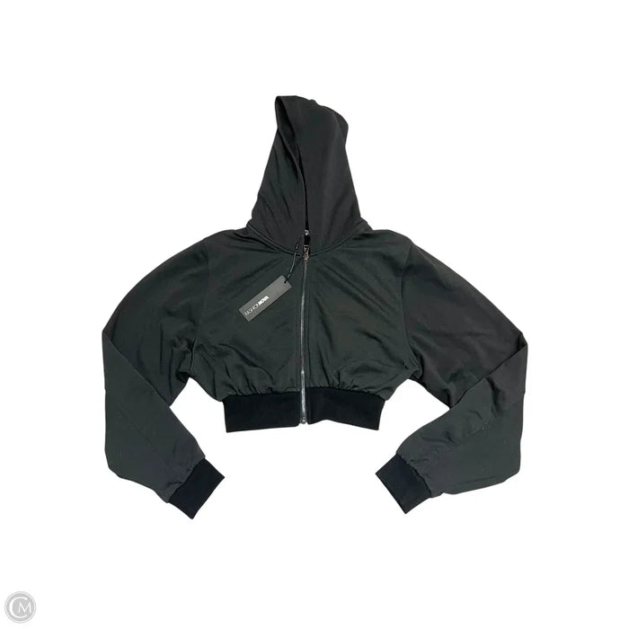 Sweatshirt Hoodie By Fashion Nova In Black, Size: M