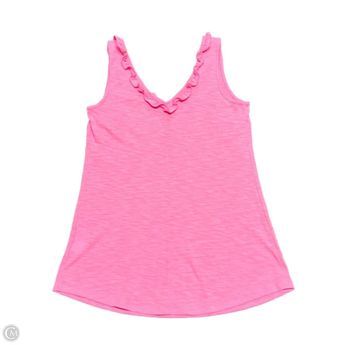 Tank Top Designer By Lilly Pulitzer In Pink, Size: Xxs
