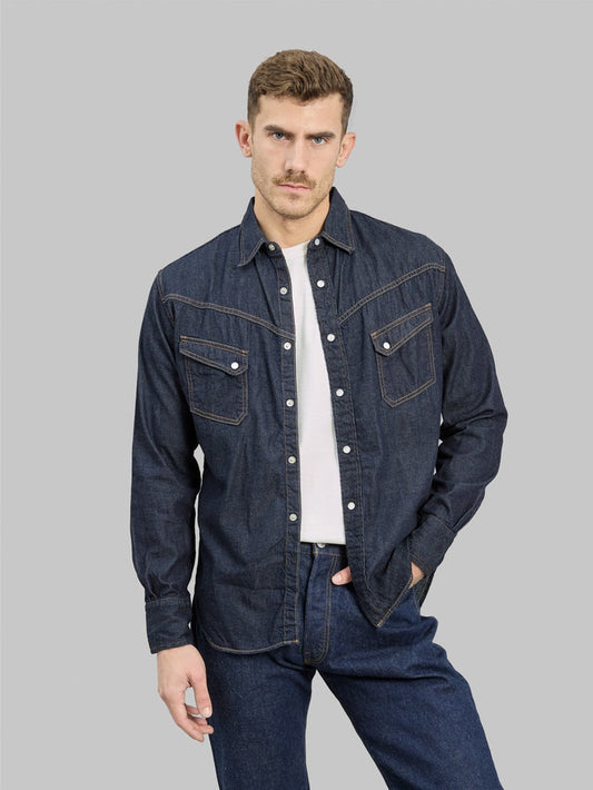 TCB Ranchman Denim Shirt - Redcast Heritage Co.
