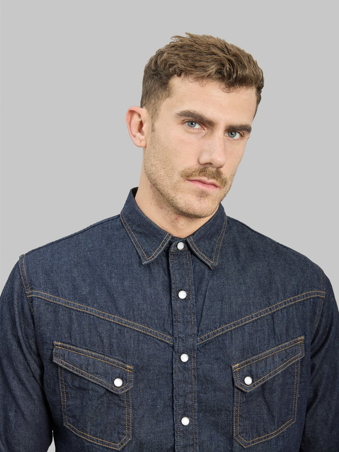 TCB Ranchman Denim Shirt - Redcast Heritage Co.