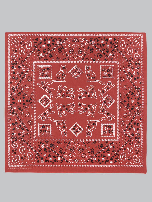 tcb cat bandana red