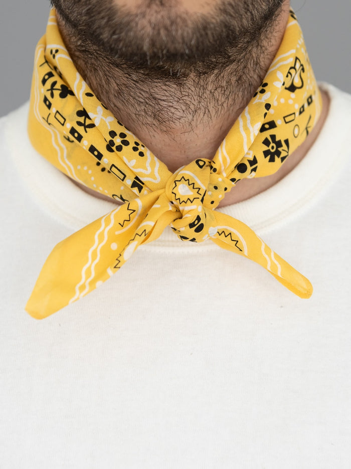 tcb cat bandana yellow style