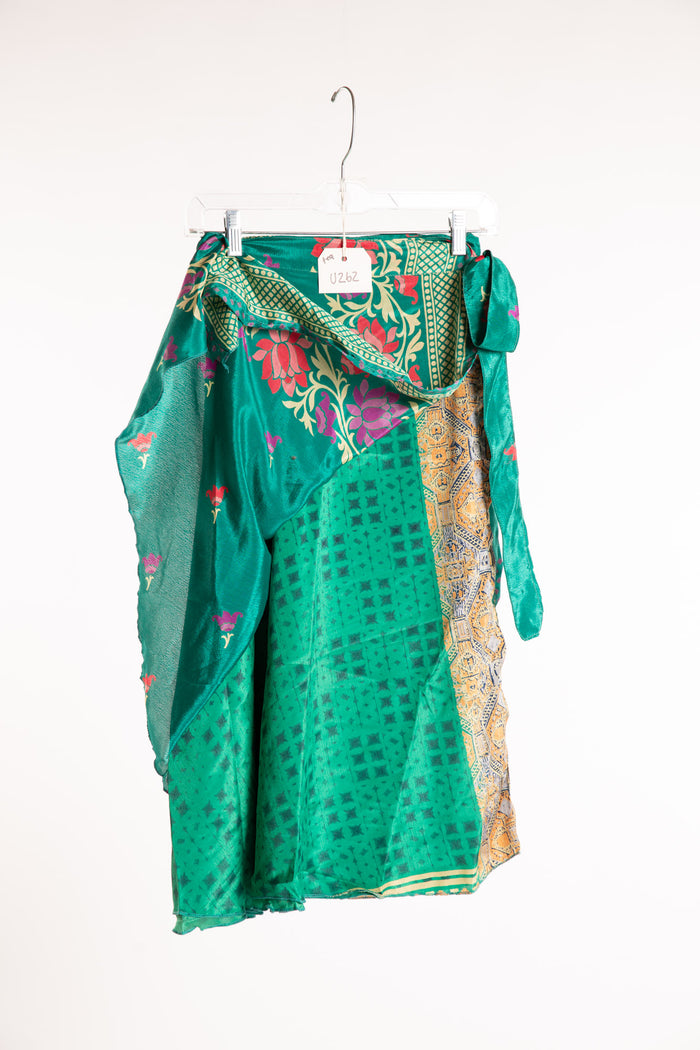 Long Sari Silk Magic Skirt