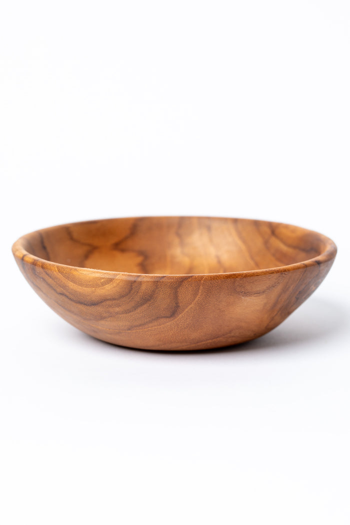 Teak Wood Side Bowl