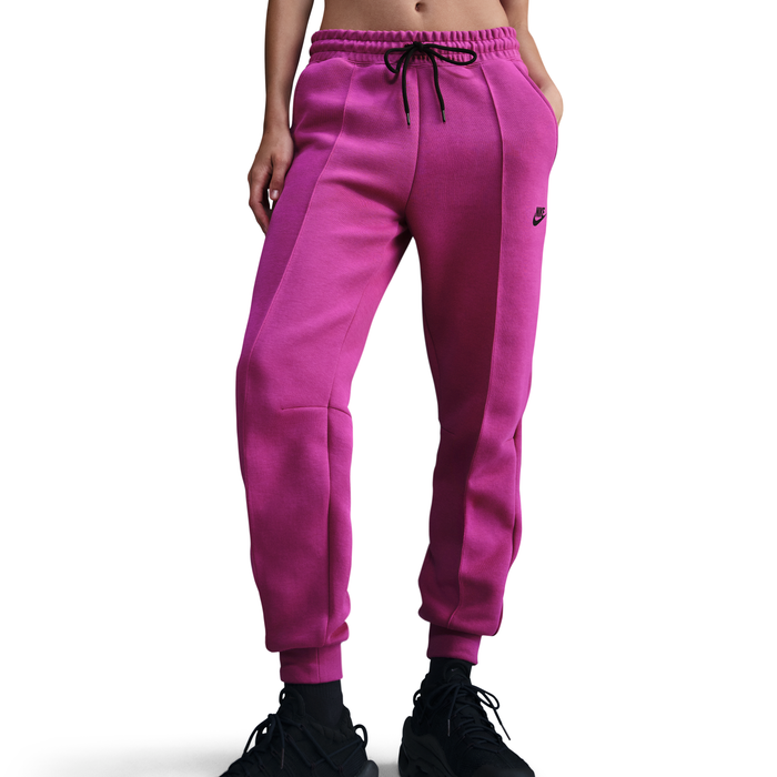 Tech Fleece Pleated Joggers in Purple