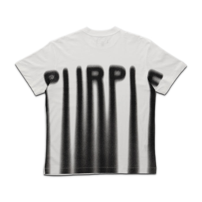 Textured Jersey Short Sleeve Tee White