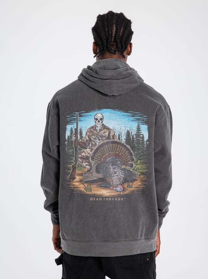 THE LAST GOBBLE - “DT ESSENTIAL" HOODIE – Hoodie – Dead Threads Apparel