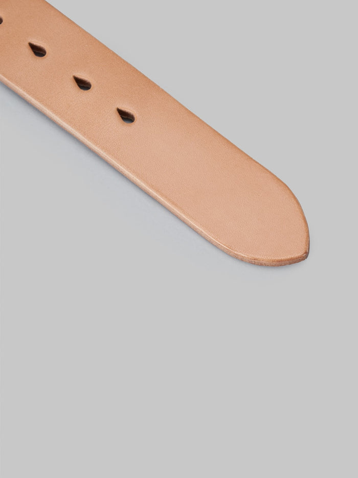 the strike gold leather belt tan japan made