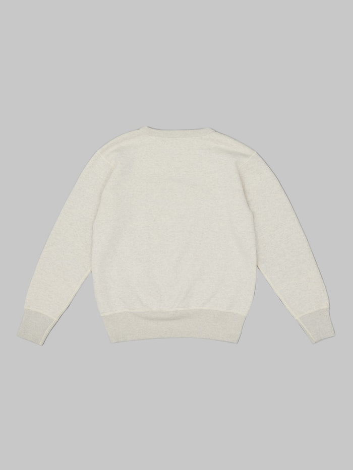 the strike gold loopwheeled sweatshirt oatmeal back