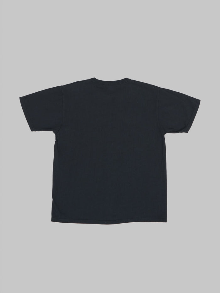 the strike gold loopwheel tshirt black back