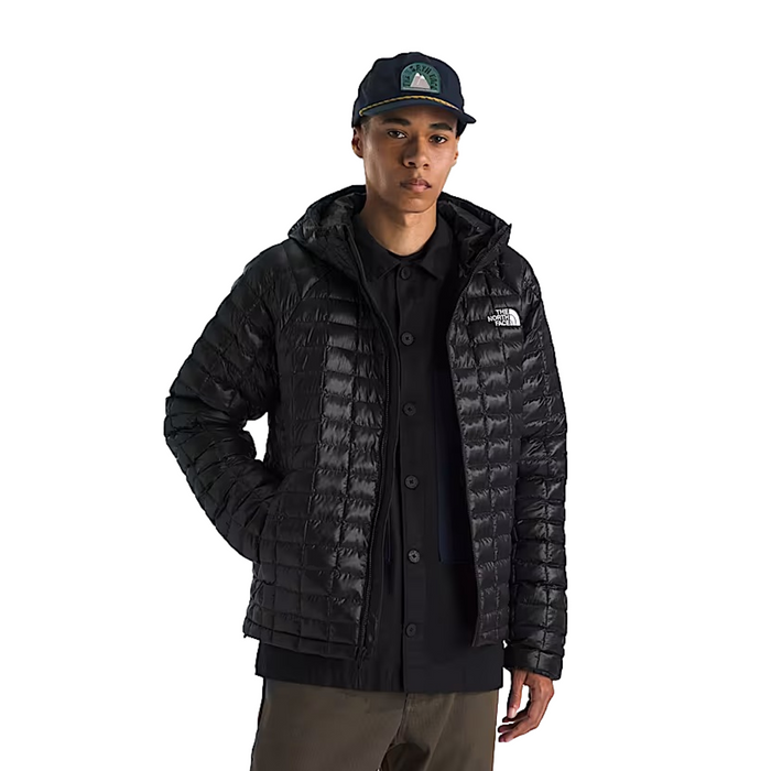 Thermoball Black Hooded Jacket